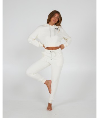 Alpha Crop Hoody - Off White livraison et retour toujours gratuits