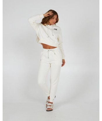 Alpha Crop Hoody - Off White livraison et retour toujours gratuits