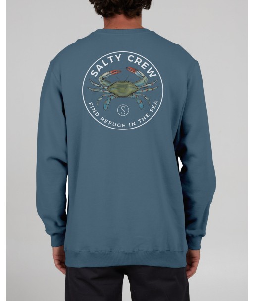 Blue Crabber Crew Fleece - Slate de l' environnement