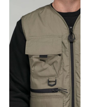 Stream Tech Vest - Olive la livraison gratuite