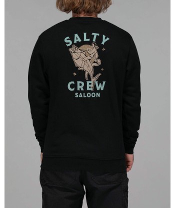 Saloon Crew Fleece - Black votre