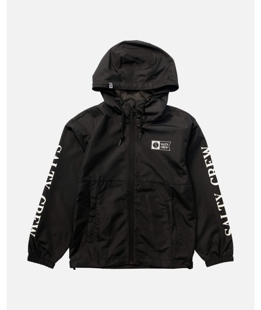 Surface Boys Windbreaker Jacket - Black À commander