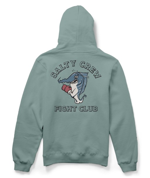 Fight Club Boys Hood Fleece - Mackerel l'achat 