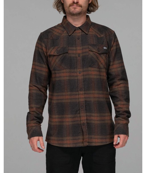 Ranchero Flannel - Black de pas cher