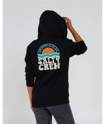 Sundown Zip Hoody - Black Les magasins à Paris et en Île-de-France