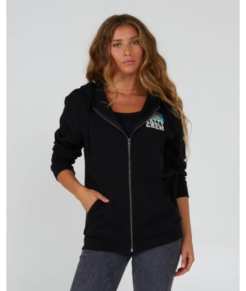 Sundown Zip Hoody - Black Les magasins à Paris et en Île-de-France