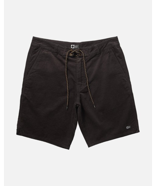 Boneyard Corduroy Shorts - Charcoal la chaussure