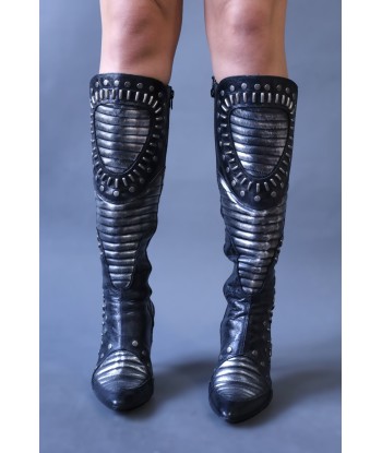 Bottes pointues à clous New Rock JUSQU'A -70%! 