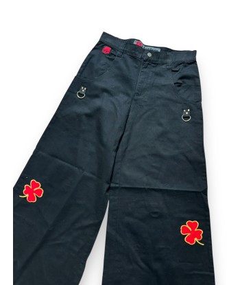 Pantalon baggy noir deadstock paiement sécurisé