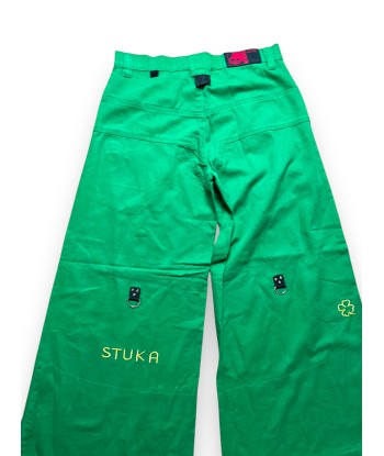 Pantalon baggy vert deadstock Profitez des Offres !