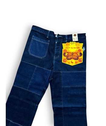 Jean patte d'eph patchwork deadstock pas chere