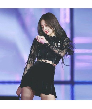 Koreanische Outfit Blackpink Jennie pas cher chine