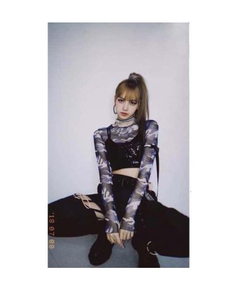 Koreanisches Outfit Lisa Blackpink pas cher chine