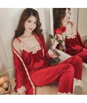 Korean Sleepwear Rote Tradition d'Europe débarque