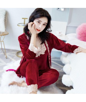 Korean Sleepwear Rote Tradition d'Europe débarque