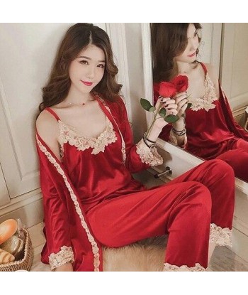 Korean Sleepwear Rote Tradition d'Europe débarque