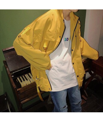 Korean Streetwear-Bomber Jacket la chaussure