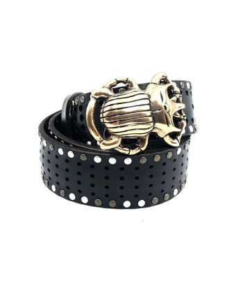 Ceinture noire avec rivet Yolete acheter en ligne