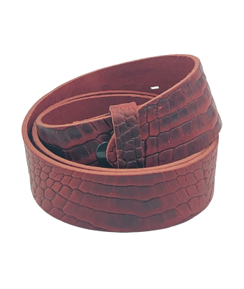 Ceinture effet Caïman Pavot Yolete en ligne