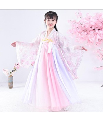 Hanfu Kids Rosa la colonne vertébrale