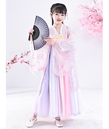 Hanfu Kids Rosa la colonne vertébrale