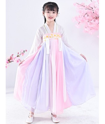 Hanfu Kids Rosa la colonne vertébrale