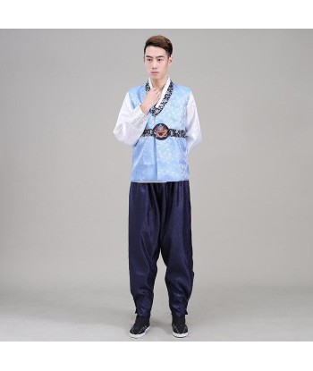 Hanbok Man Blau le concept de la Pate a emporter 