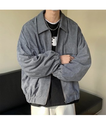 Korean Jackets Corduroy Outwear Véritable concentré