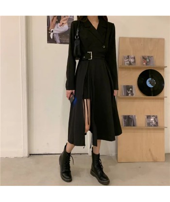 Korean Dress Classy With Slit livraison gratuite