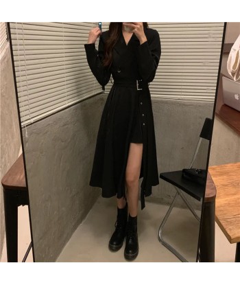 Korean Dress Classy With Slit livraison gratuite