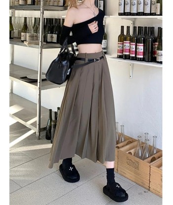 Korean Skirt Y2k Solid Pleated Venez découvrir notre 