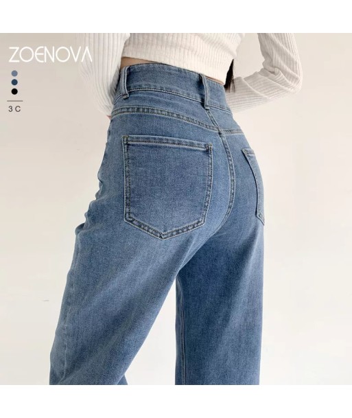 Korean Jeans Vintage High Waist de votre