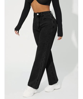 Korean Pants Straight Leg Denim vous aussi creer 