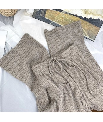 Korean Pants Knitted Drawstring prix