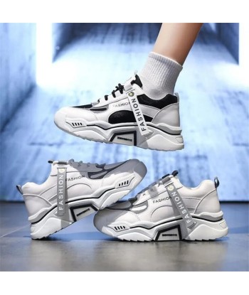 Korean Shoes Reflective Platform Sneakers Faites des économies