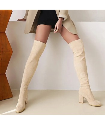 Korean Boots  Fashion Thick Heel meilleur choix