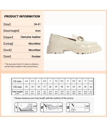 Korean Shoes Leather Pumps Loafers Les êtres humains sont 