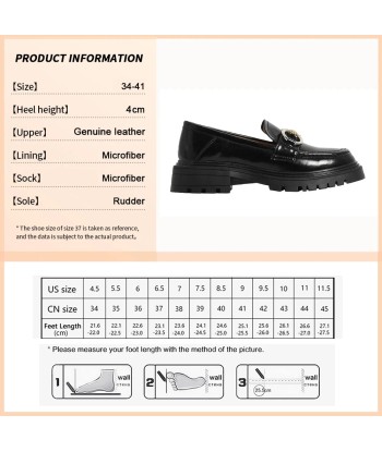 Korean Shoes Leather Pumps Loafers Les êtres humains sont 