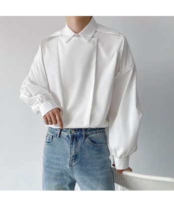 Korean Long Sleeve Folded Harajuku Streetwear Profitez des Offres !