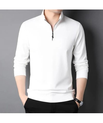 Korean Sweater Zipper Polo Shirt Toutes les collections ici