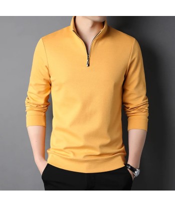 Korean Sweater Zipper Polo Shirt Toutes les collections ici