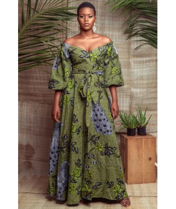 Robe Sirène Tissu Africain prix