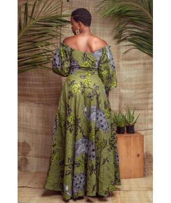 Robe Sirène Tissu Africain prix