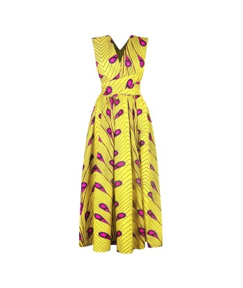 Robe Africaine en Wax français