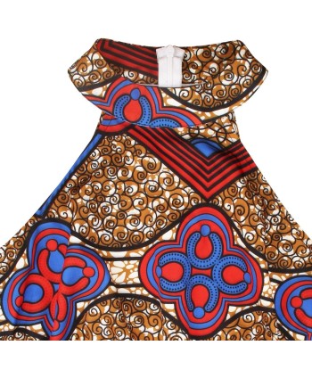 Modèle de Robe en Tissu Africain une grave pollution 