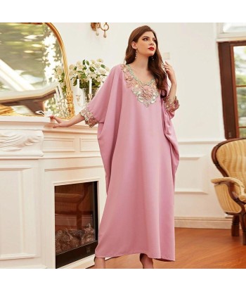 Caftan Rose Poudré Comparez plus de prix