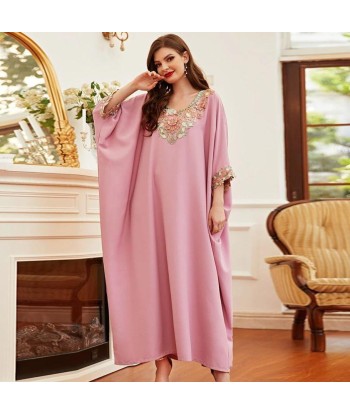 Caftan Rose Poudré Comparez plus de prix