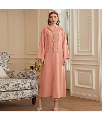 Caftan Rose Pale de technologie