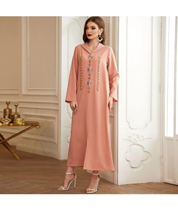 Caftan Rose Pale de technologie