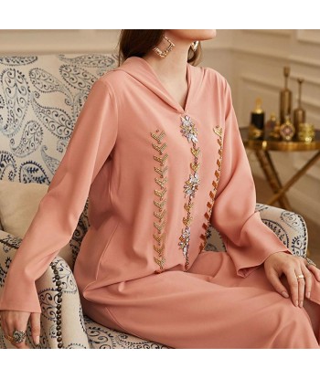 Caftan Rose Pale de technologie